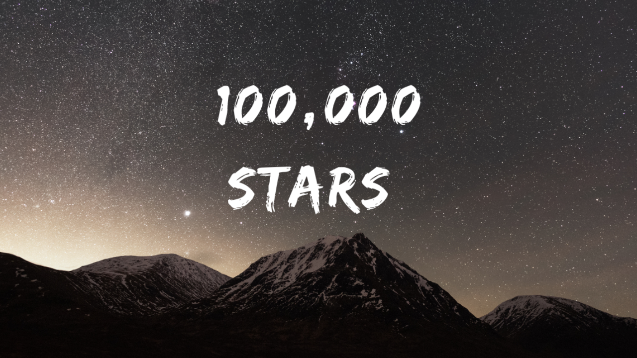 100,000 Stars Project – Fun Post